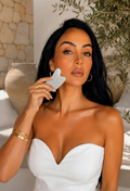 Guasha Stainless Steel face massage.