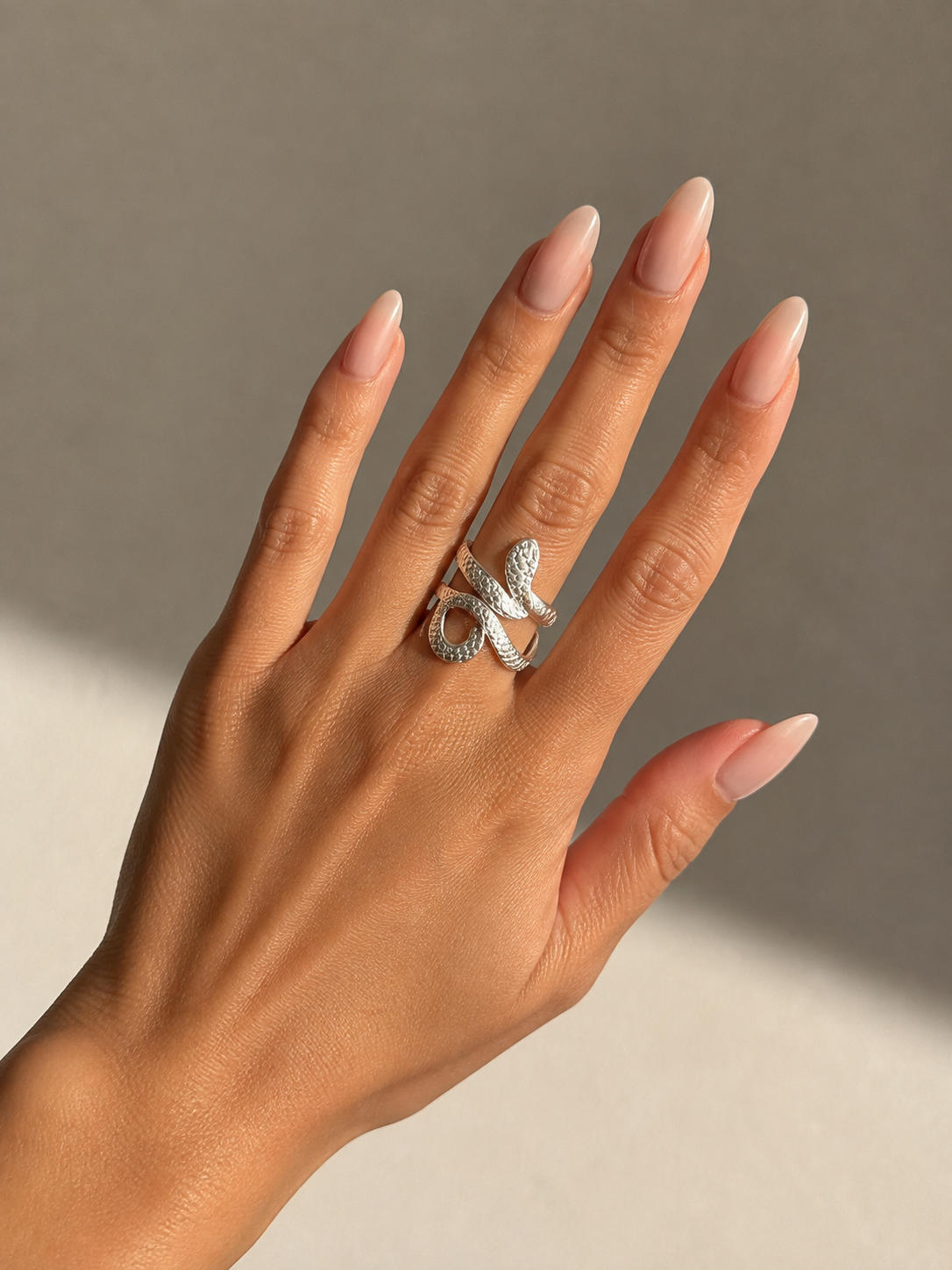 Rings: Snake Stainless Steel Rings.