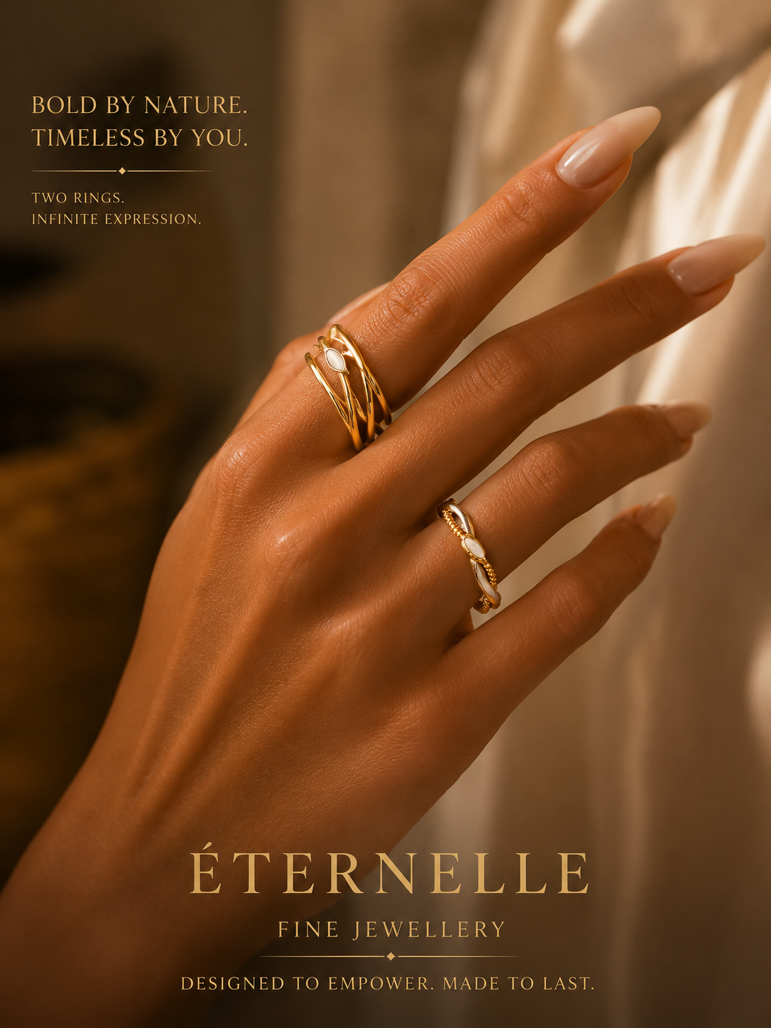 Rings: Twisted Snake Stainless/titanium Steel
