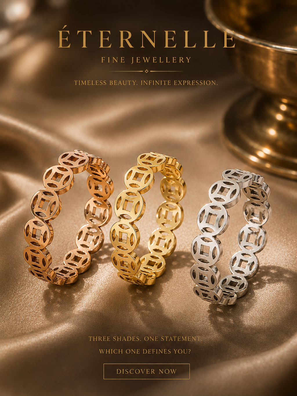 Rings: Stainless Steel Lucky Ring