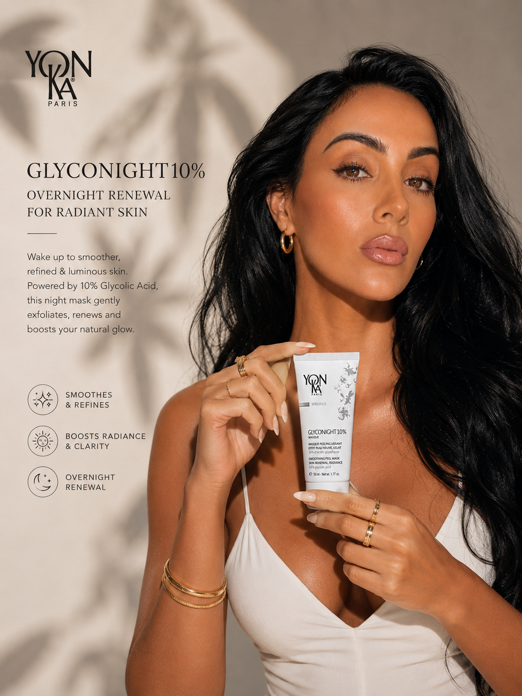 YONKA Glyconight 10% Mask 50ml.